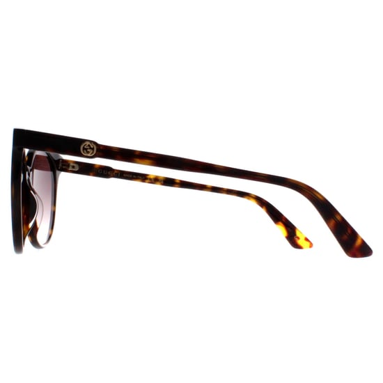 Gucci Round Womens Dark Havana Marrón Gradiente GG0488S - Image 3