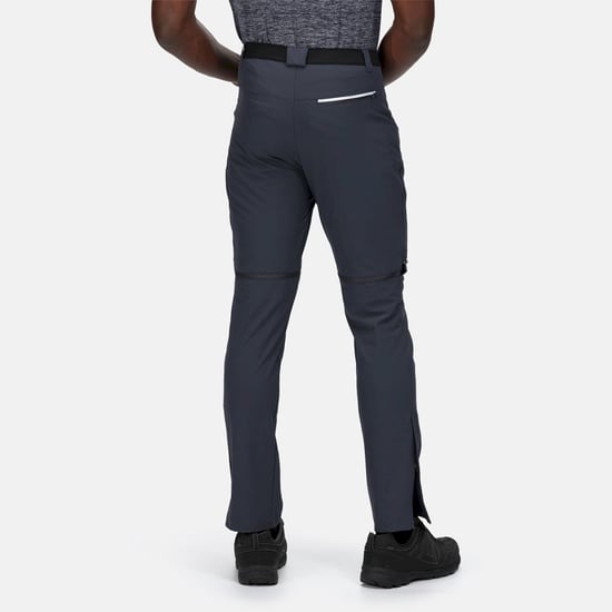 Regatta Mens Mountain Zip-Off Trousers (India Grey) - Image 6