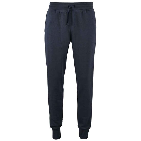 SOLS Mens Jake Slim Jogging Bottoms (French Navy) - Image 1