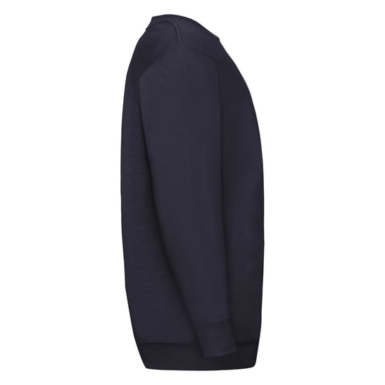 Fruit Of The Loom Childrens Unisex Set In Sleeve Sweatshirt (Deep Navy) - Image 2