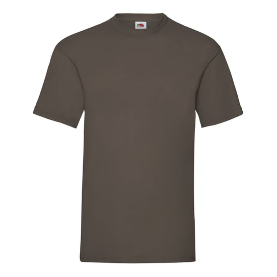 Fruit of the Loom Unisex Adult Valueweight T-Shirt (Chocolate) - Image 1