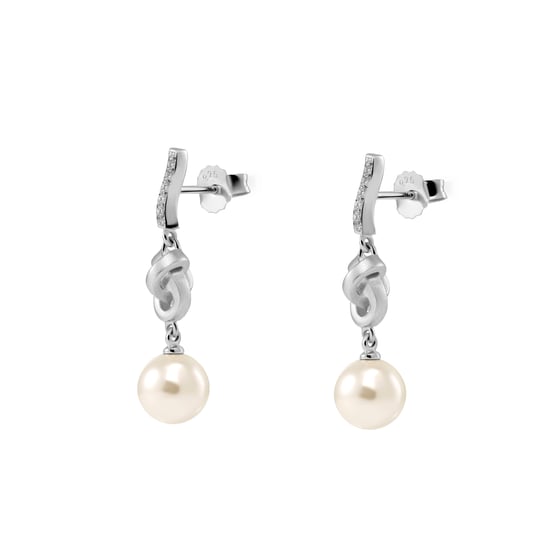 Orphelia 'Clara' Women's 925 Sterling Silver Drop Earrings - Silver ZO-7515 - Image 3