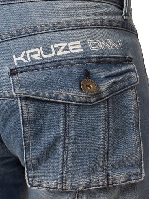 Kruze | Vaqueros de combate cargo para hombre - azul claro - Image 5