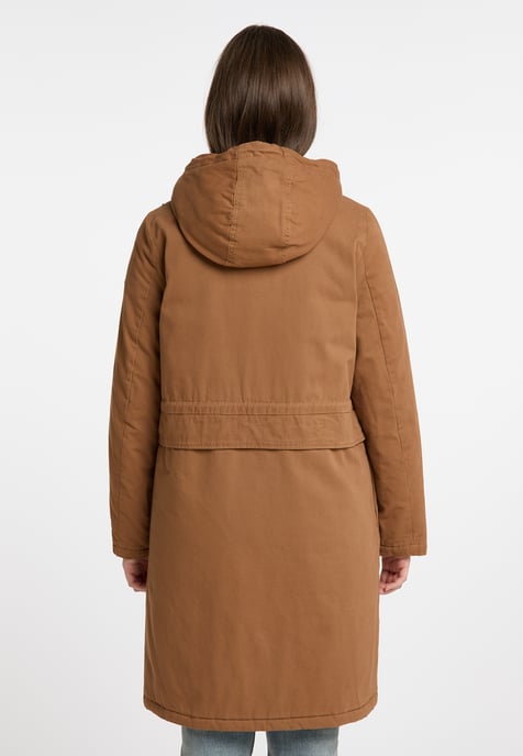 Dreimaster Winter coat women sand - Image 4