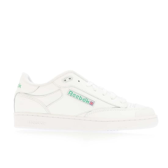 Men's Reebok Classics BEAMS Club C Bulc Trainers in White Green