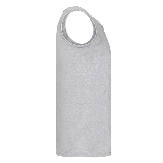 Fruit of the Loom Mens Valueweight Heather Athletic Vest Top (Heather Grey) - Image 3