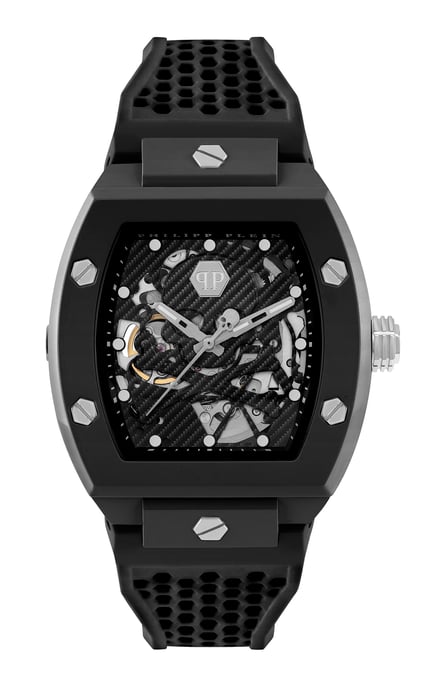 Philipp Plein The Skeleton Ecoceramic Men's Black Watch PWVBA0423