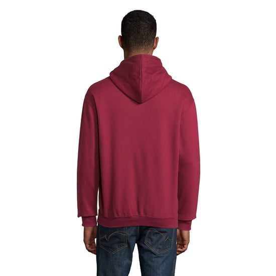 SOLS Unisex Adult Condor Hoodie (Burgundy) - Image 2