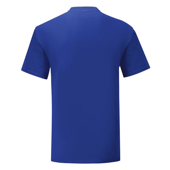 Fruit Of The Loom Mens Iconic T-Shirt (Pack of 5) (Cobalt Blue)
