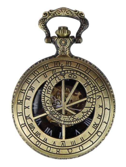 Reloj de bolsillo mecánico Peaky Blinders Hunter automático - Image 1
