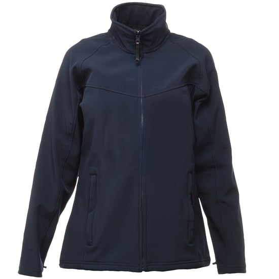 Regatta Womens/Ladies Uproar Softshell Jacket (Water Repellent & Wind Resistant) (Navy/Navy)