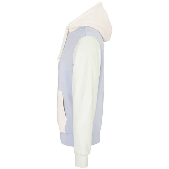 SOLS Unisex Adult Collins Contrast Organic Hoodie (Creamy Blue) - Image 2