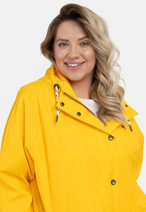Schmuddelwedda raincoat women yellow - Image 5
