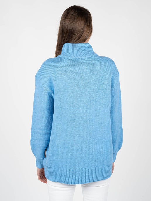 Silvian Heach Suéter de mujer azul, azul - Image 4
