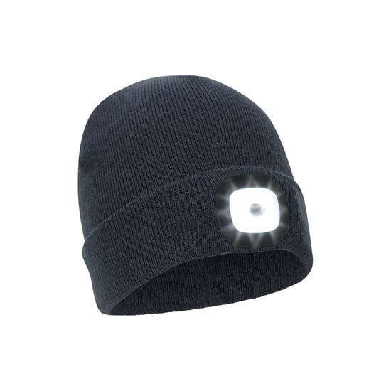 Mountain Warehouse Childrens/Kids Highlands Torch Beanie (Navy) - Image 1