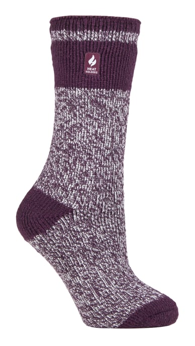 Calentadores - Calcetines Térmicos de Mujer para Invierno | Calcetines de Interior y Exterior | Suaves y Esponjosos | Regalos para Mujer - Ciruela (Sydney) - Image 1