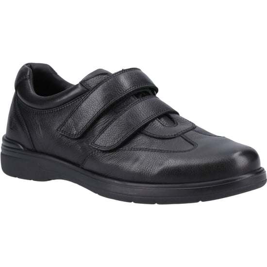 Hush Puppies Magnus Leather Men's Black Loafers - Image 1