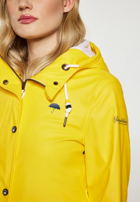 Schmuddelwedda raincoat women yellow - Image 5