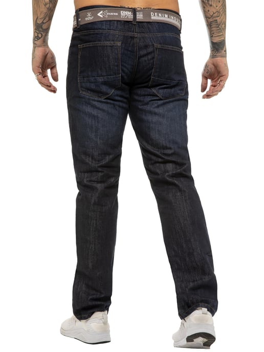 Enzo | Vaqueros de diseño para hombre -Indigo - Image 2