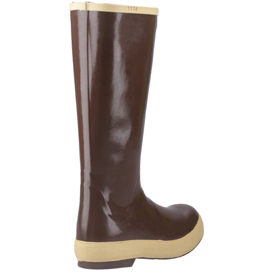 Xtratuf Legacy 15" Plain Toe Rubber Copper/Tan Wellington Boots - Image 2