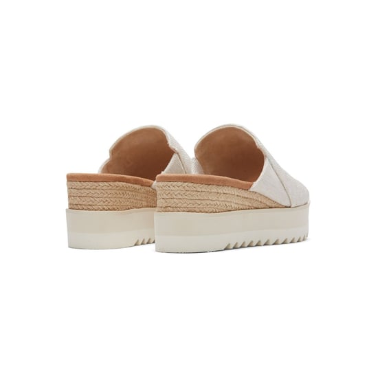 TOMS Diana Mule Nylon Women's Natural Wedges - Image 2