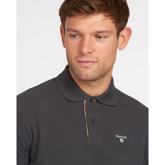 Tartan Pique Mens Polo