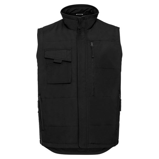 Russell Mens Heavy Duty Gilet (Black) - Image 1