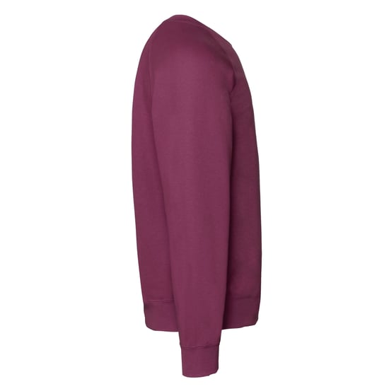 Fruit Of The Loom Mens Classic Raglan Sweatshirt (Burgundy) - Image 3