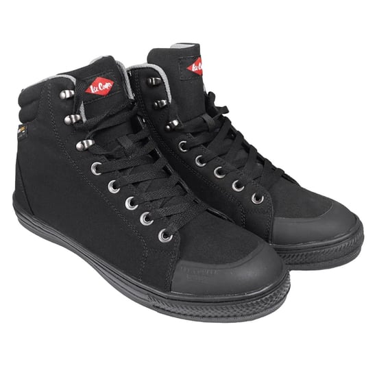 Lee Cooper Mens Cordura Ankle Safety Shoes (Black) - Image 4
