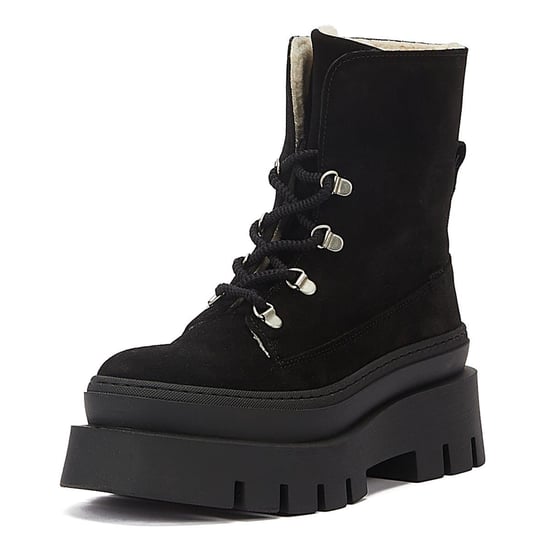 Bronx Evi - Ann Lace Up Suede Womens Boots - Image 3