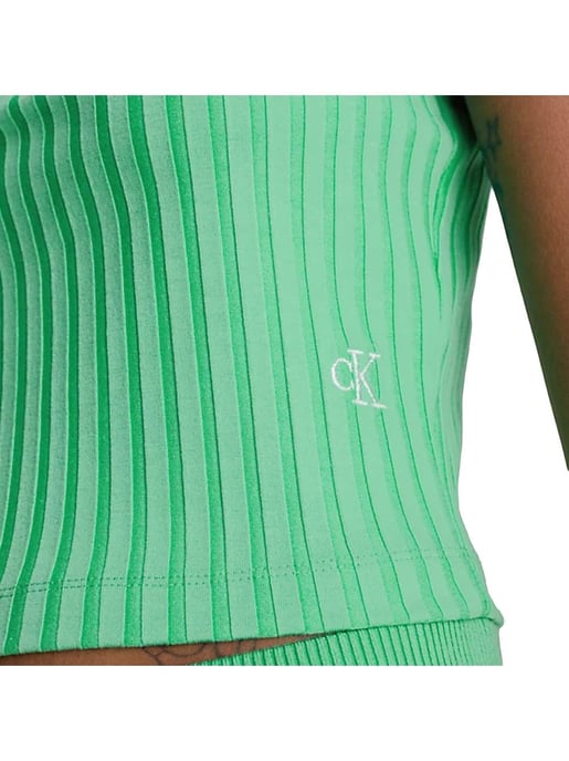 Top Calvin Klein para mujer con mini logo - Image 3
