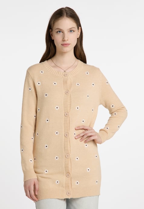 DreiMaster Vintage Cardigan with Embroidery idem - Image 4