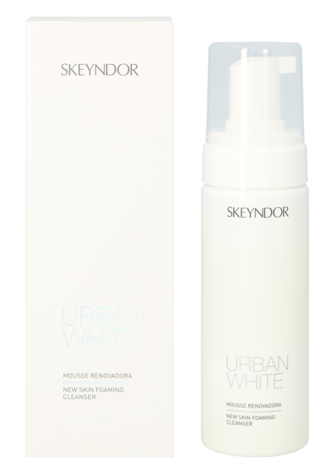 Skeyndor Urban White Nuevo Piel Limpiador Espumoso 150ml - Image 4