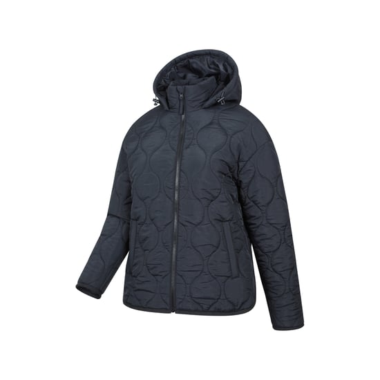Mountain Warehouse Womens/Ladies Flora Quilted Jacket (Black) - Image 4
