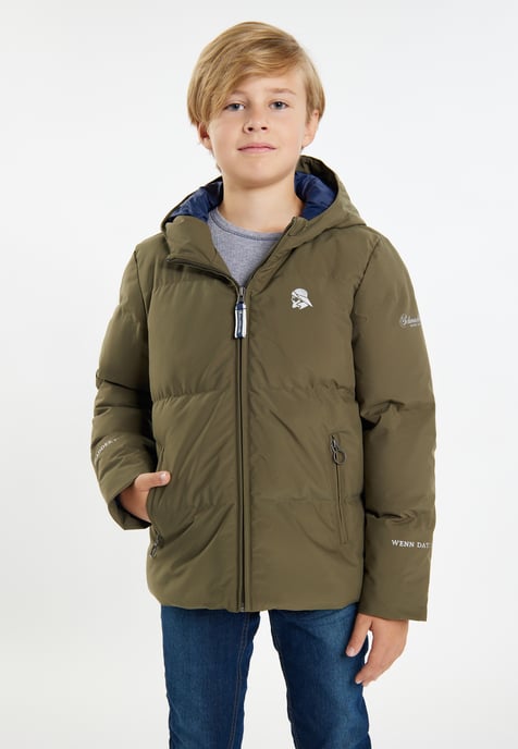 Schmuddelwedda Boys Military olive - Image 3