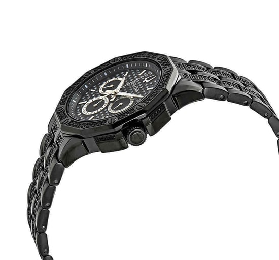 Bulova Crystal Octava Men's Black Watch 98C134 - Image 3