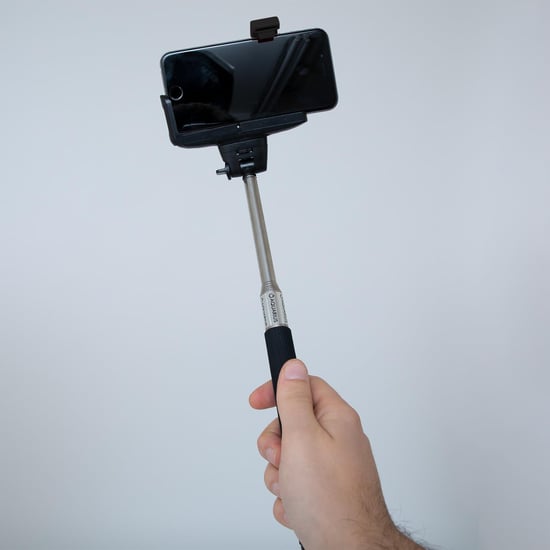 Aquarius Bluetooth Built-In Remote Camera Controls Expandable Selfie Stick