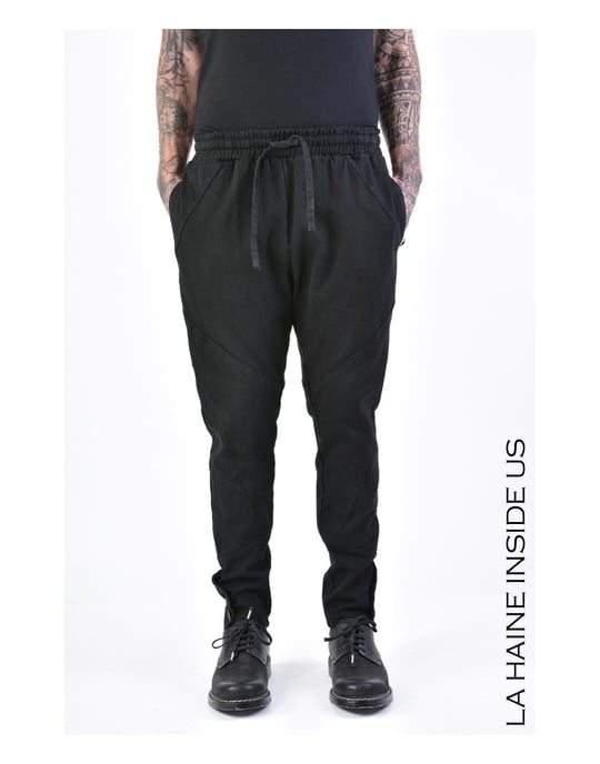 La Haine Inside Us Pantalones del hombre negro - Image 2