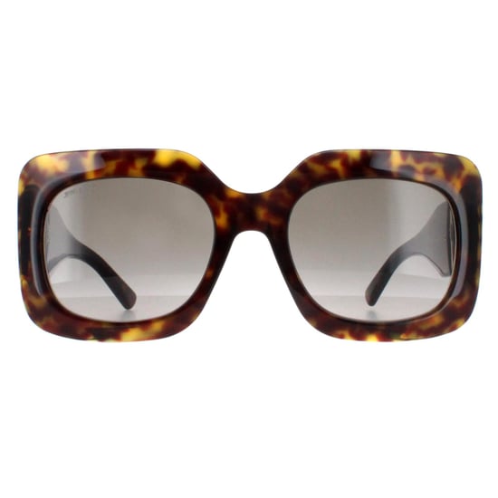 Jimmy Choo Square Womens Havana and Gold Brown Gradient GAYA/S