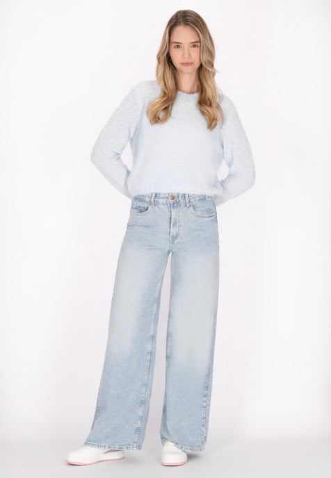 Mymo sweater women light blue - Image 2