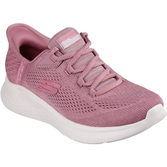 Skechers Skech-Lite Pro Natural Textile Women's Dark Mauve Trainers - Image 1