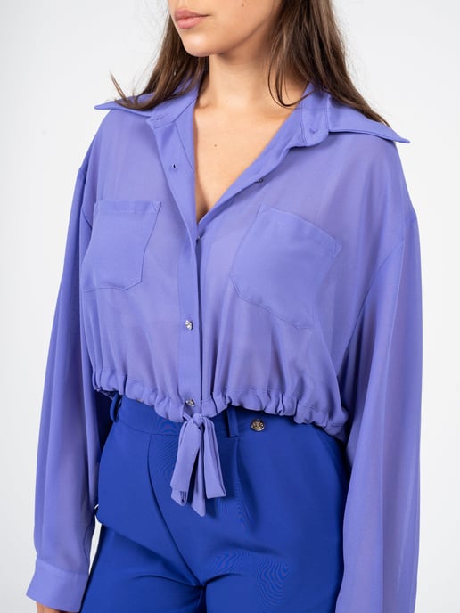 Liu Jo Camisa de mujer Violeta - Image 4