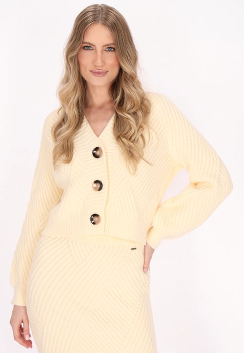 Dreimaster Cardigan women off-white - Image 3
