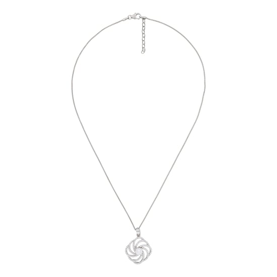 Orphelia Women's 925 Sterling Silver Chain with Pendant - Silver ZH-4800 - Image 3