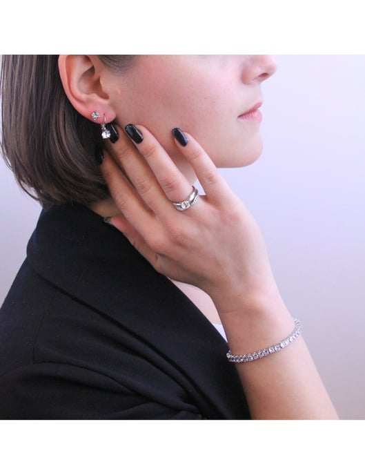 Anillo Prestige - Plata y Cristal - Image 5