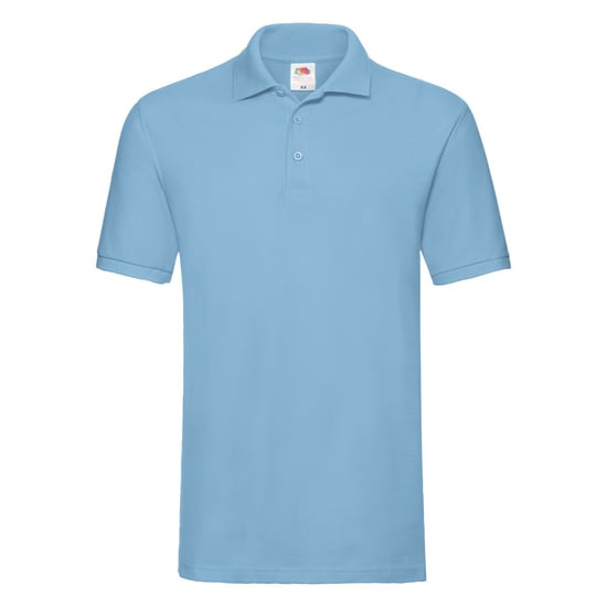 Fruit of the Loom Mens Premium Pique Polo Shirt (Sky Blue) - Image 1