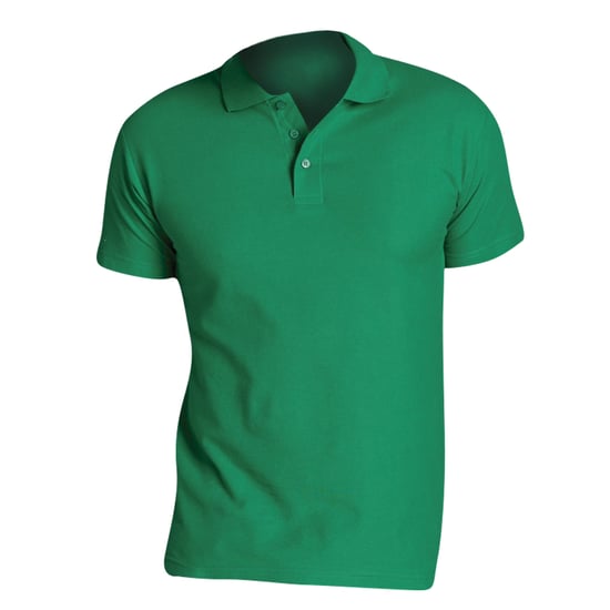 SOLS Mens Summer II Pique Short Sleeve Polo Shirt (Forest Green) - Image 1