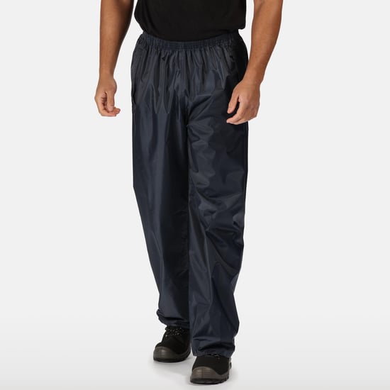 Regatta Professional Mens Pro Stormbreaker Waterproof Overtrousers (Navy) - Image 3
