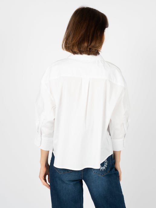 Camisa Silvian Heach Mujer Blanca - Image 4