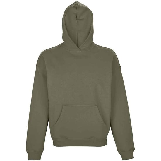 SOLS Unisex Adult Connor Oversized Hoodie (Khaki) - Image 1